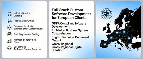 Full-Stack Custom Software Development Service for European Clients